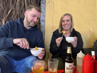 Hanoi After Dark Vespa Tour (4 hours): Street Foods & Drinks + Night Vibes + Lively Rides + Fun & Safe - All inclusive
